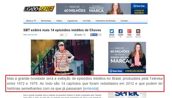 Vizinhança do Chaves na mídia - 05