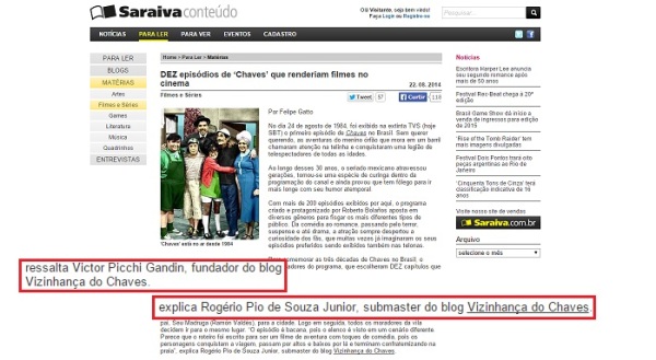 Vizinhança do Chaves na mídia - 07