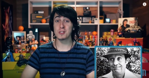 Canal Nostalgia faz vídeo biográfico sobre Chespirito - imagem reprodução Youtube